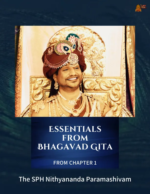 Essentials from Bhagavad Gita - From Chapter 1 - English